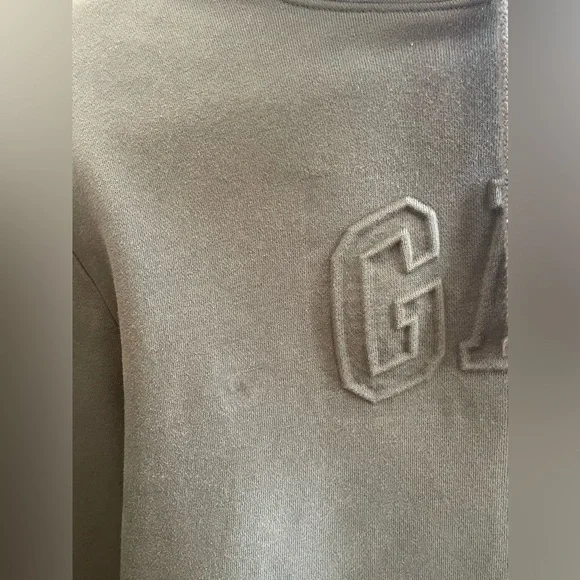 GAP Logo Hoodie Sweatshirt - Slate Green - Picture 11 of 11